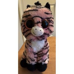 Ty Beanie‎ Boo Zoey Pink Zebra 6" With Tags